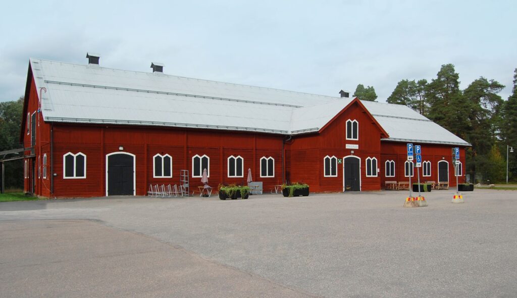 Stallplan, förråd, stall